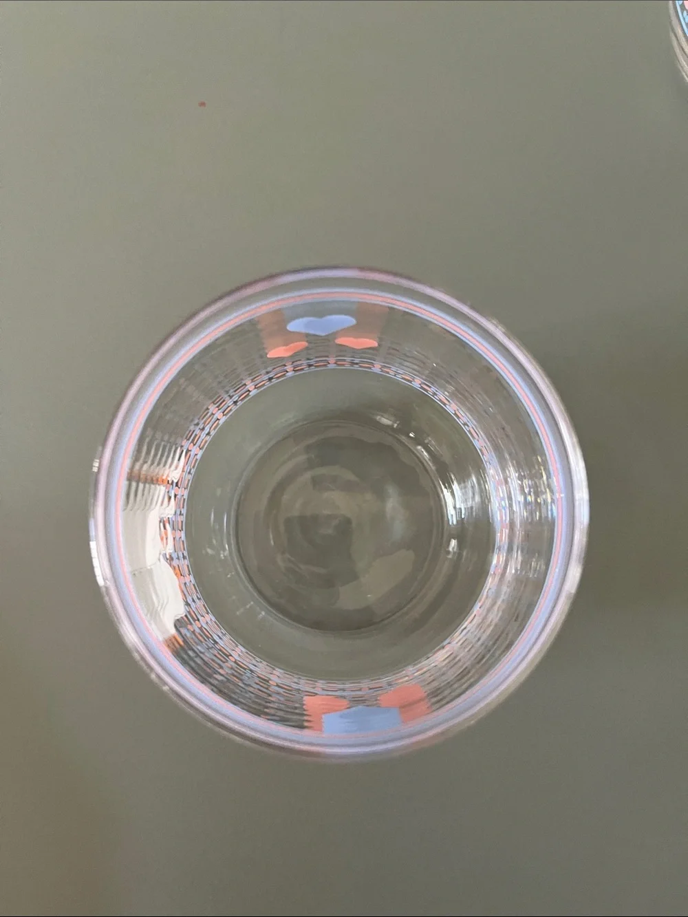Vintage Luminarc “Hearts ‘N Geese” Juice Glasses from 1980’s Set-4
